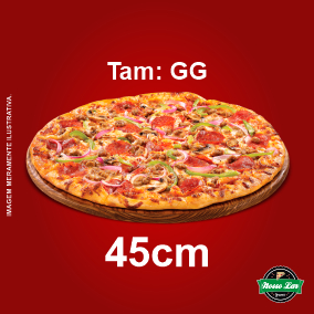 Pizza Gigante 4 Sabores